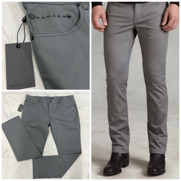 (JZ-62) John Varvatos Woodward Slim Fit Jeans